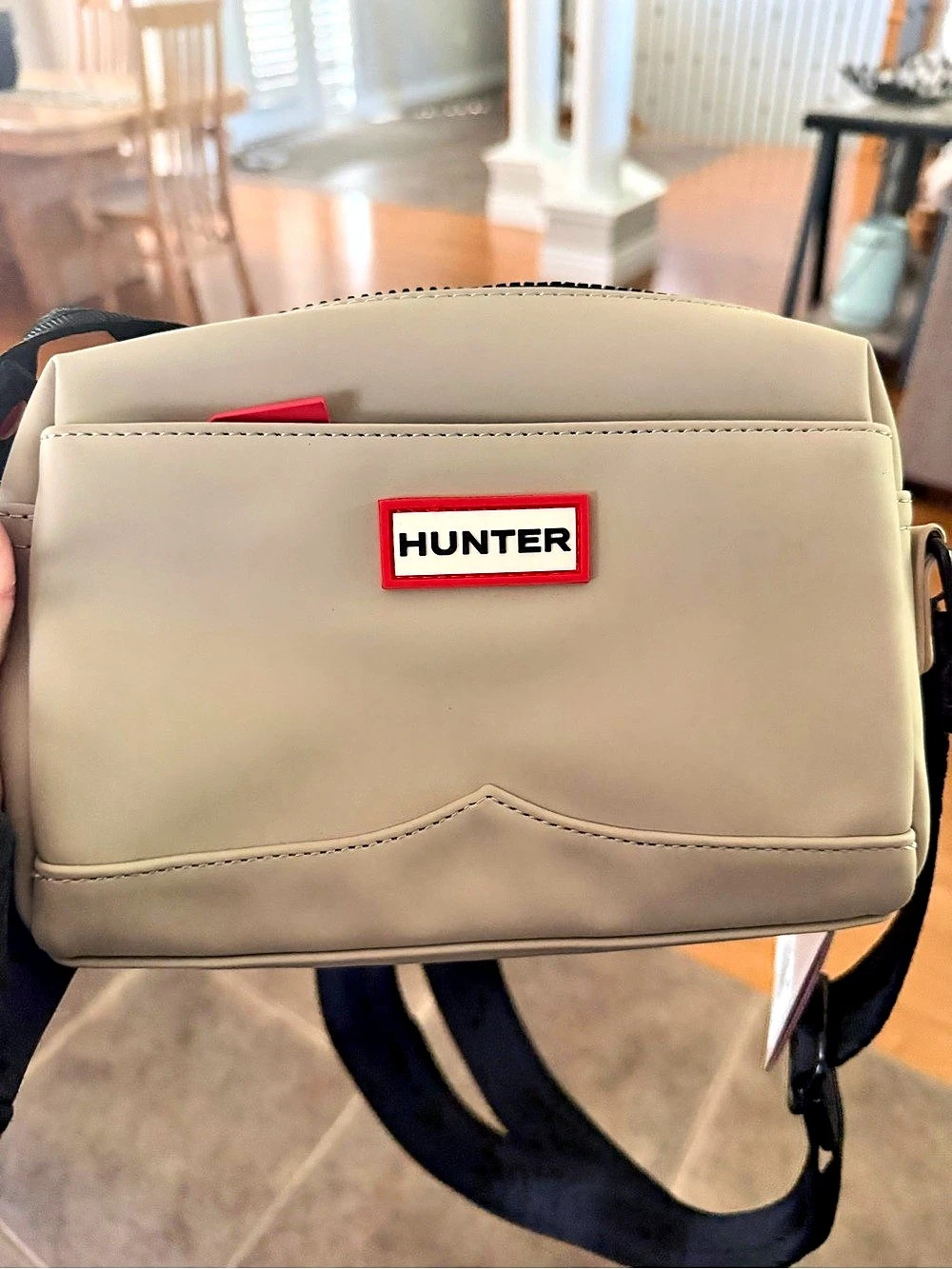 Hunter Everyday Crossbody Bag in Beige NWT